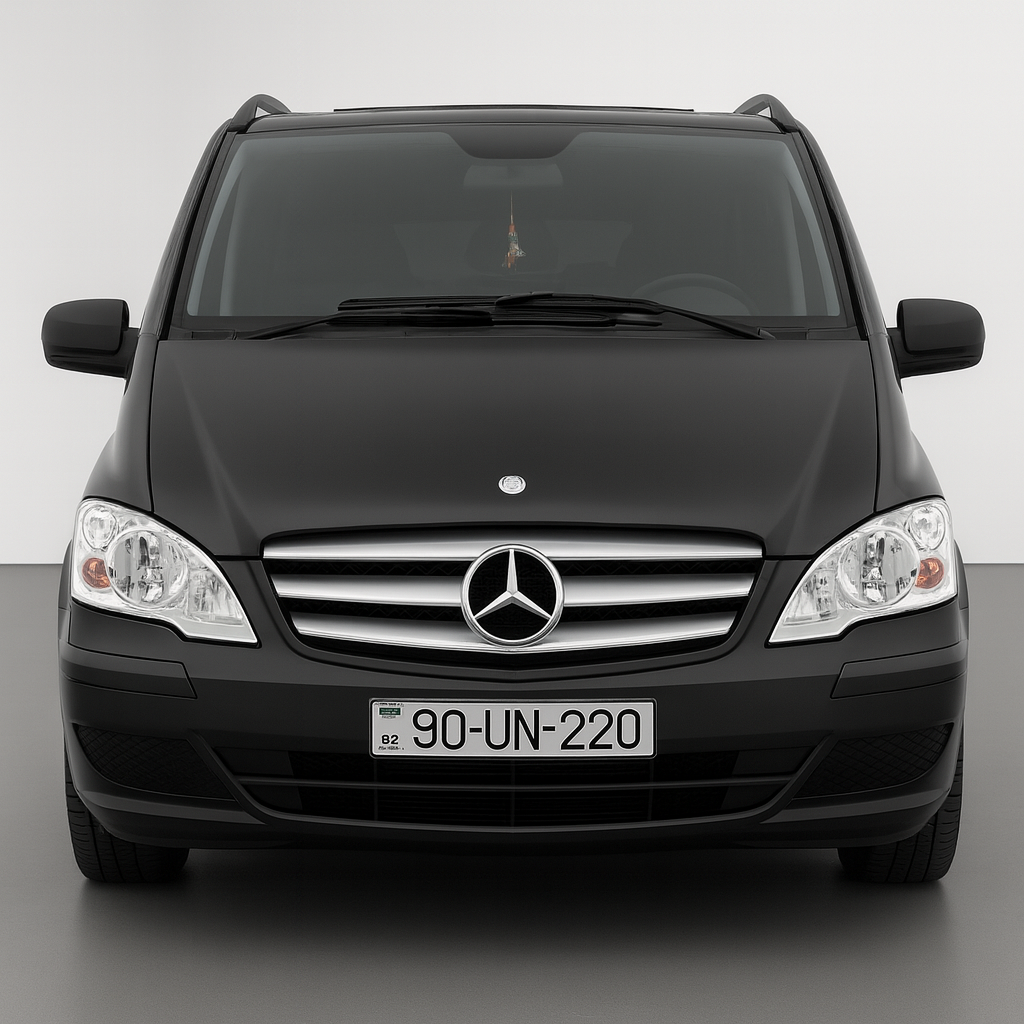 Mercedes-Benz Viano, вид спереди