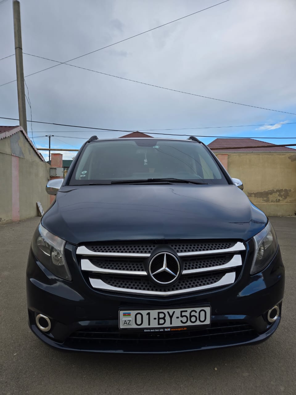 Mercedes-Benz Vito, вид сзади